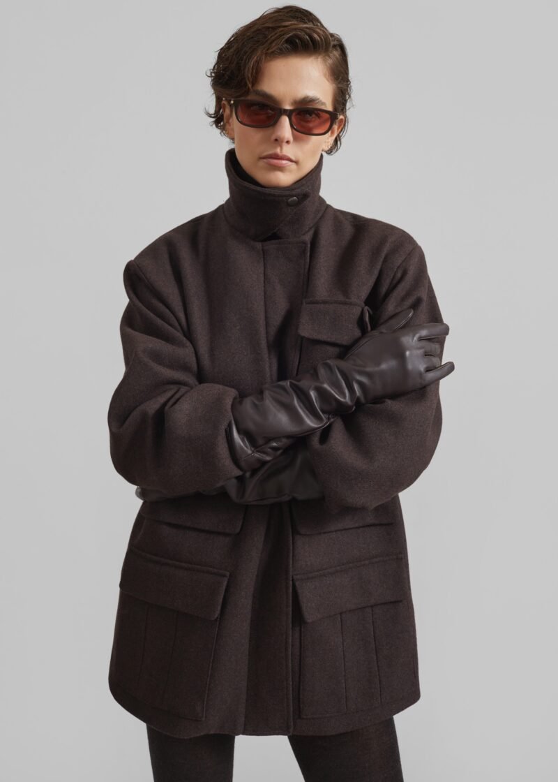 Utility Jacket - Brown