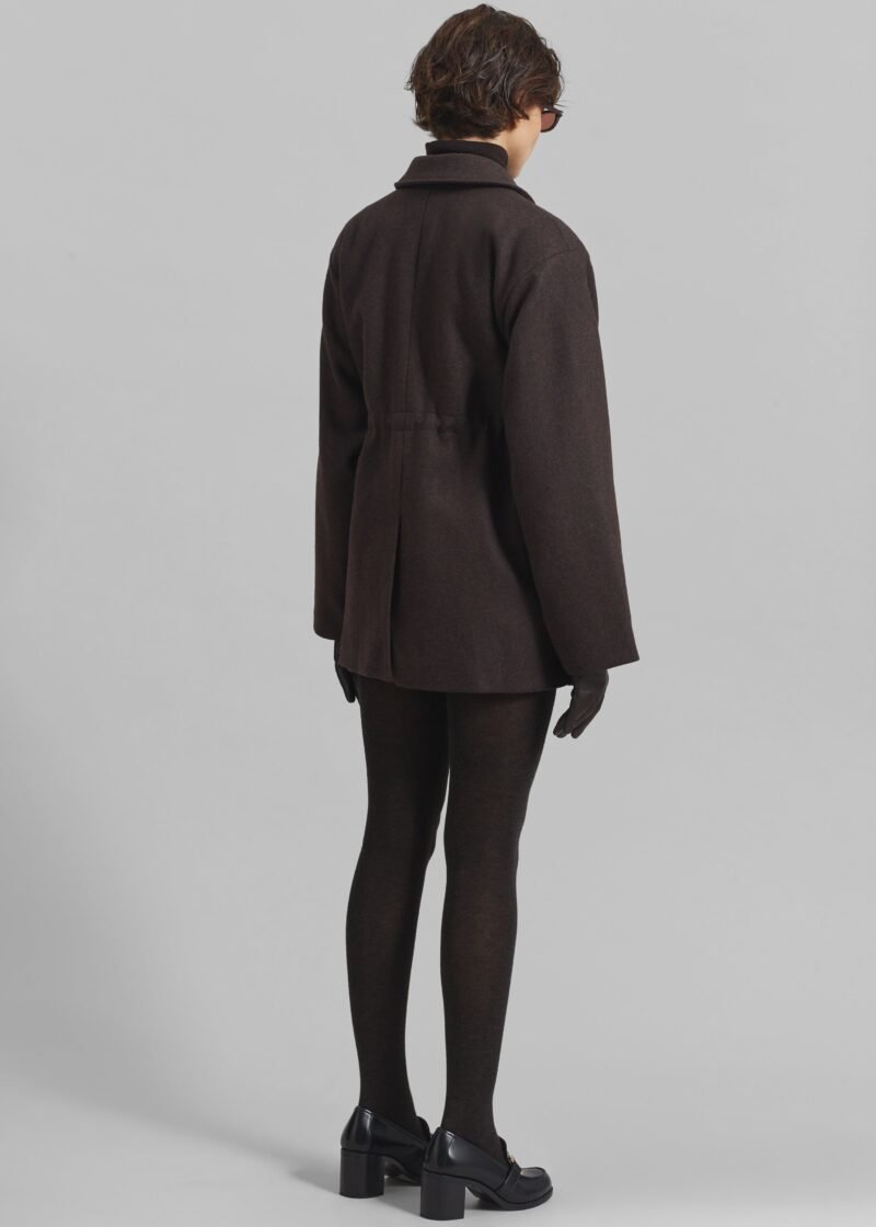 Utility Jacket - Brown - Image 8