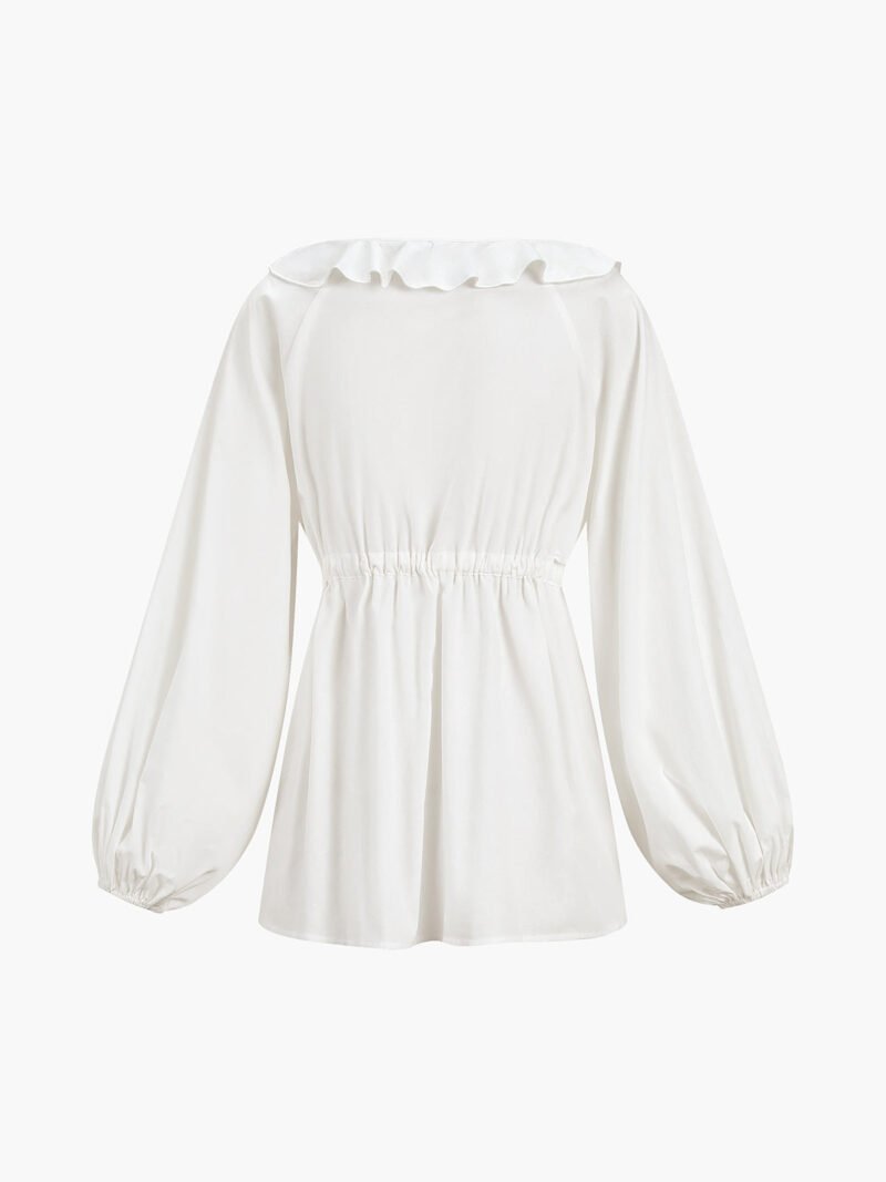 Cotton & Linen Cowgirl Melody Two Piece Shorts Set - Image 5