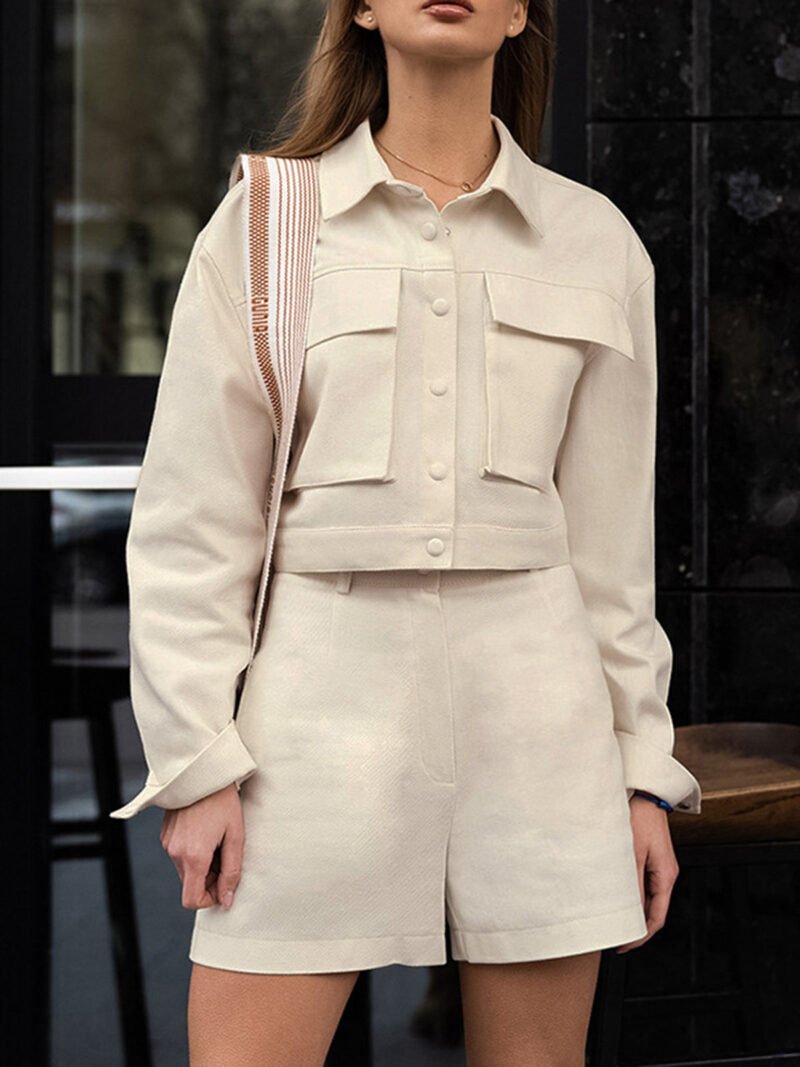 Pocket Button Short Set - Image 2
