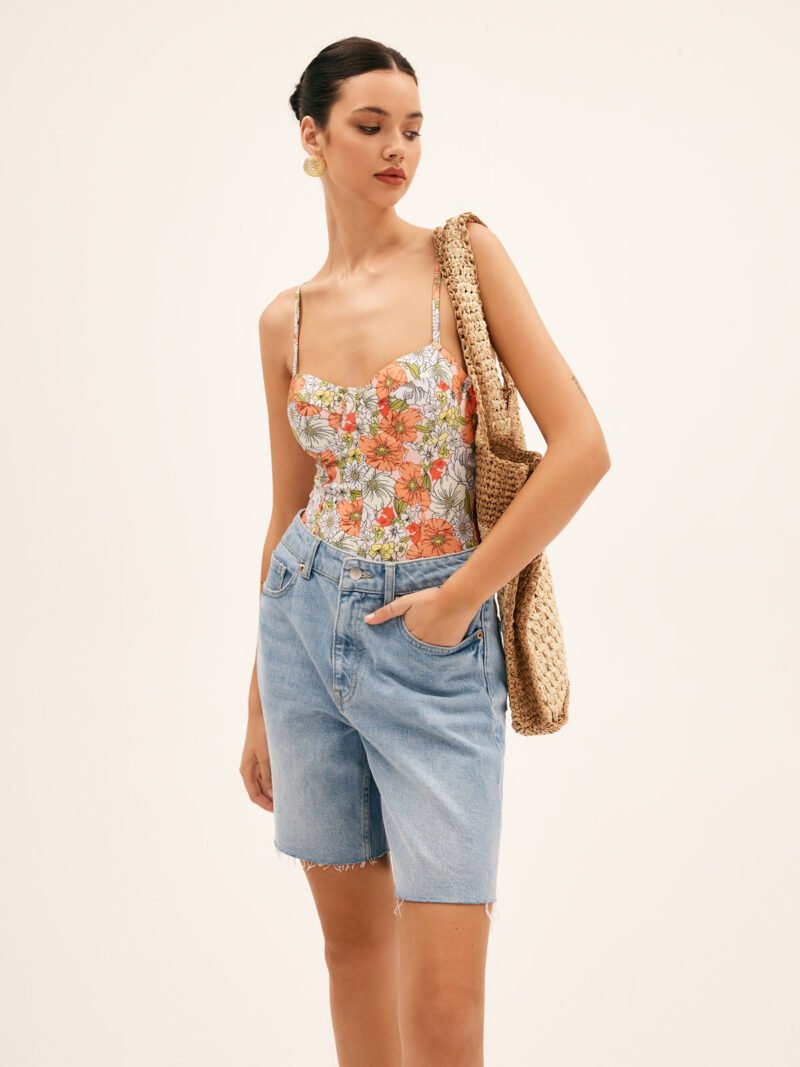Blooming Floral One Piece Swimsuit - Image 2
