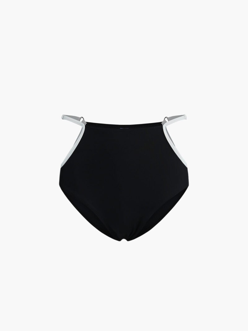 Contrast Binding Cutout Bikini Set - Image 5