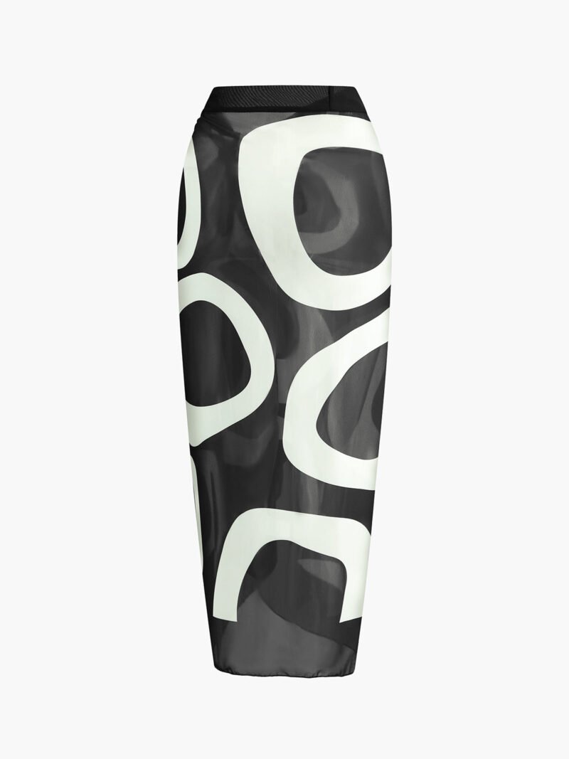 Chiffon Knotted Cover Up - Image 2
