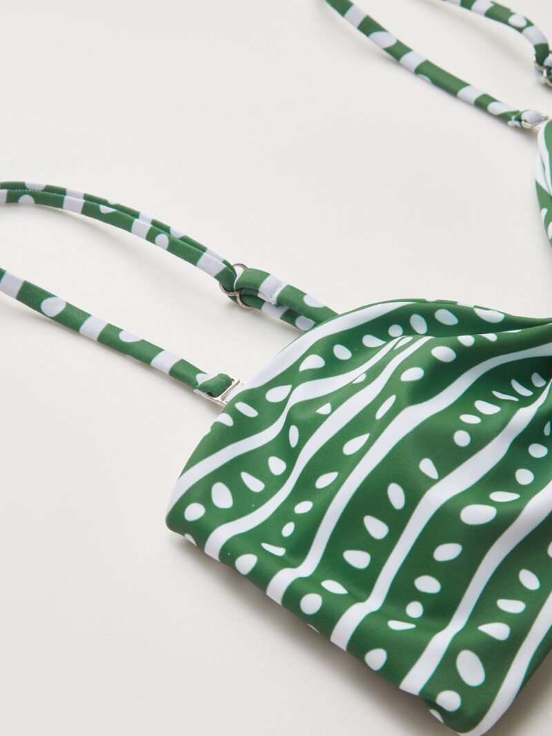 Floral Adjustable Strap Bikini Set - Image 4