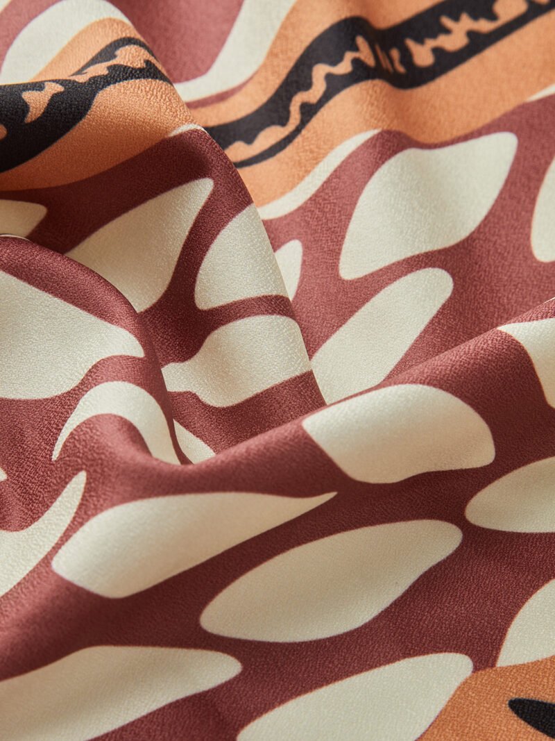 Floral Print Knotted Cover Up - Image 4