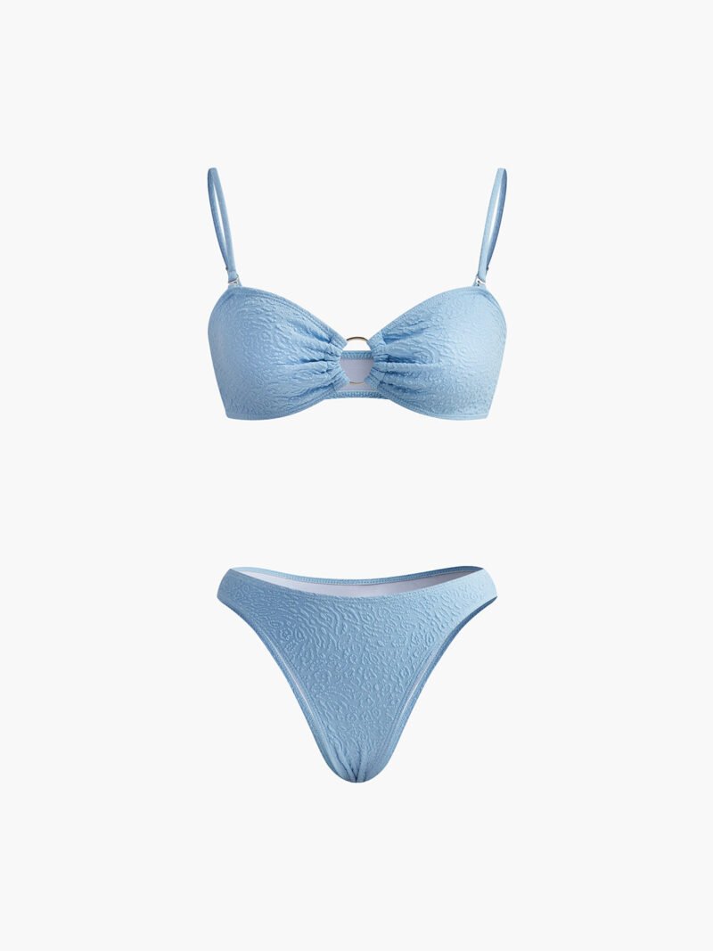 Detachable Strap Bikini Set