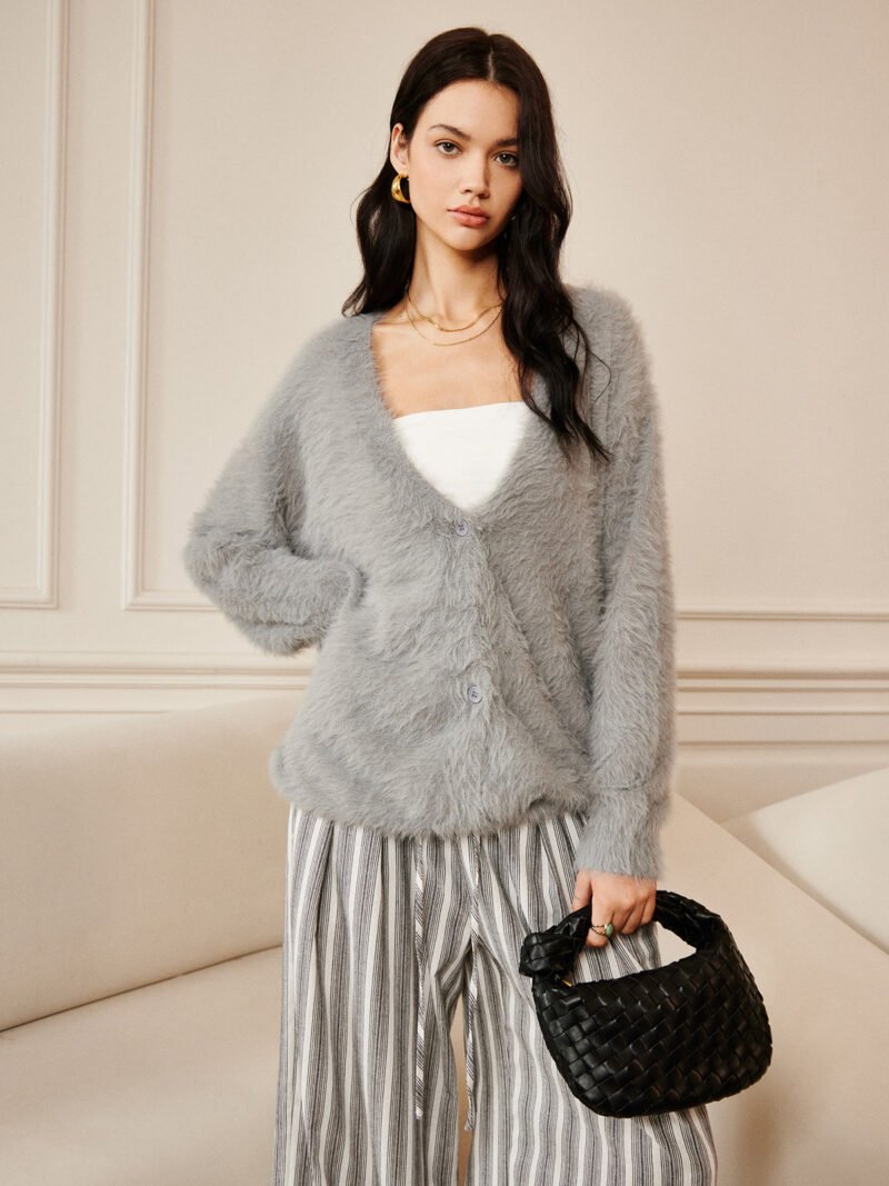 Oversize Furry Cardigan - Image 3