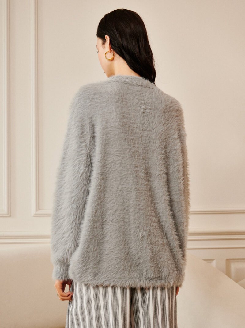 Oversize Furry Cardigan - Image 6