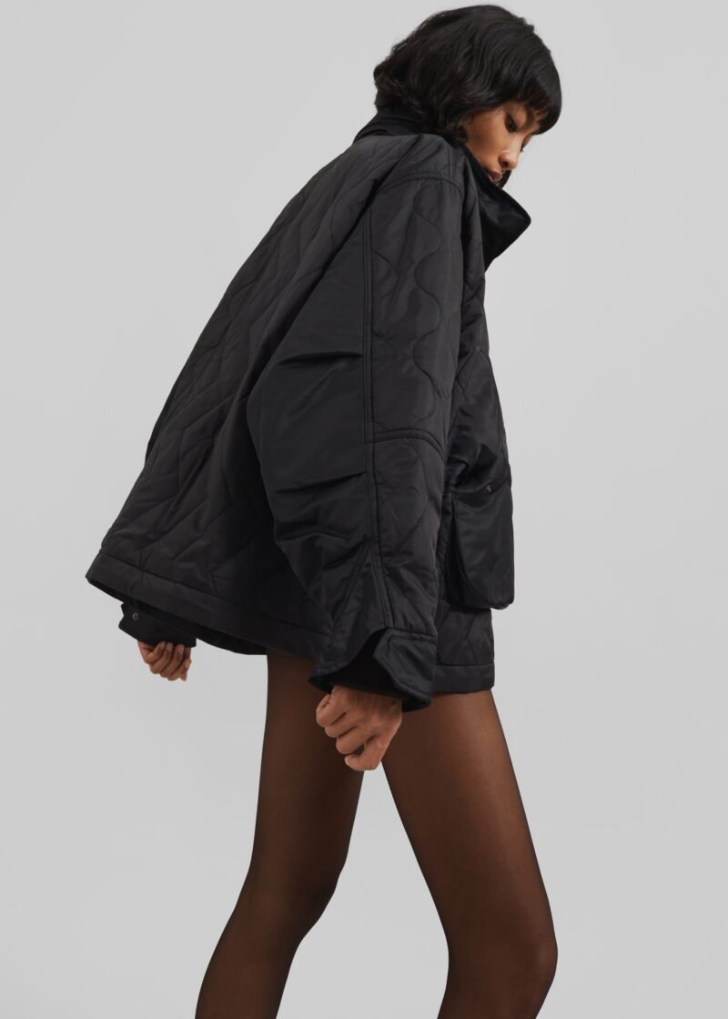 Quilted Jacket - Black