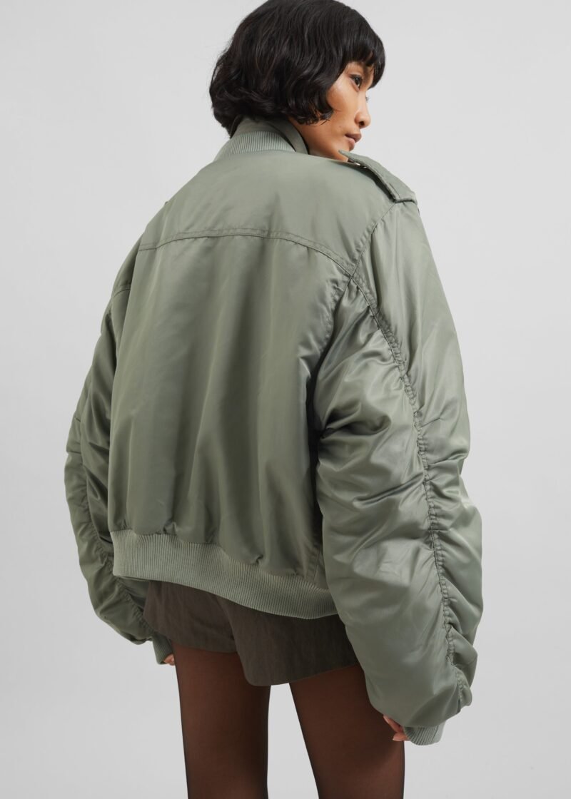 Bomber Jacket - Sage - Image 6