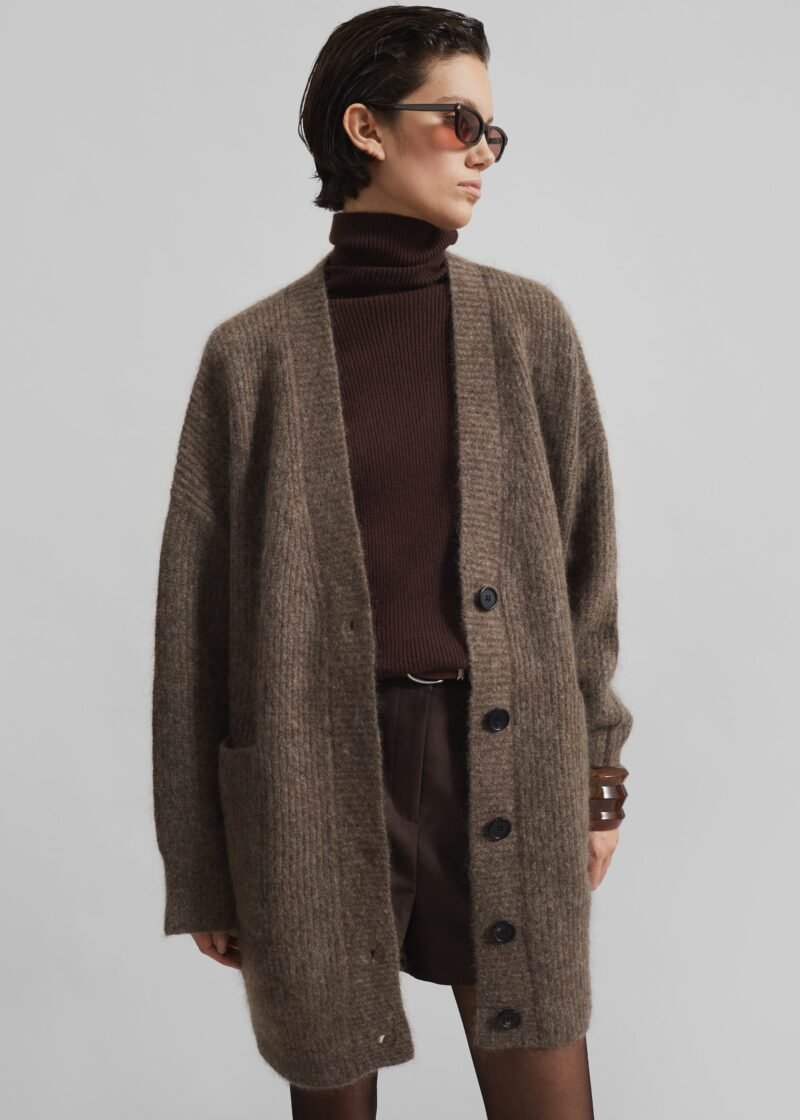 Turtleneck Sweater - Brown - Image 6