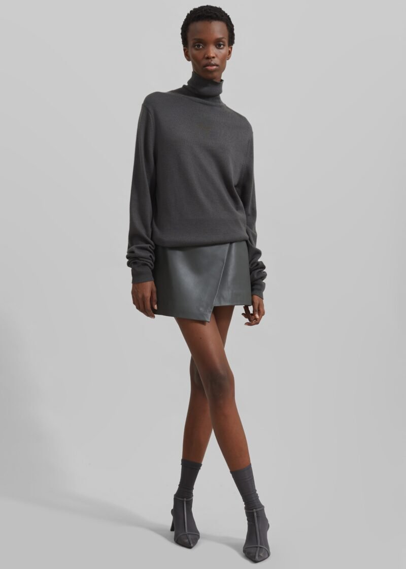 Turtleneck Sweater - Light Khaki - Image 6