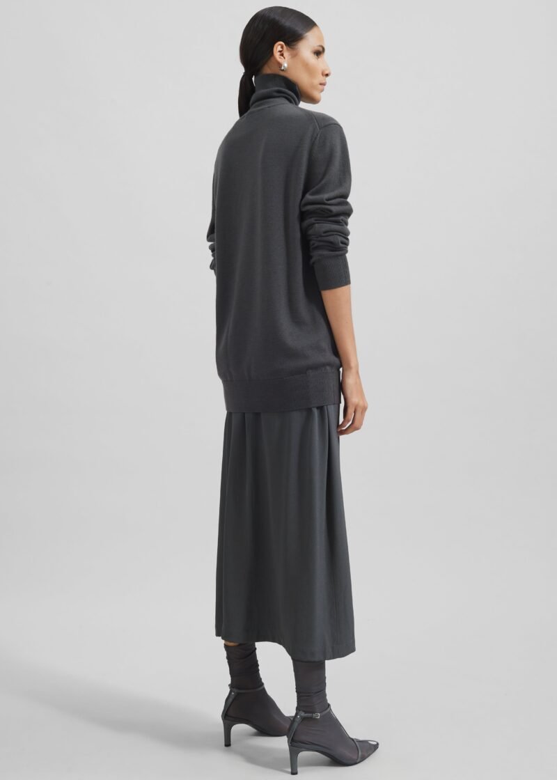 Turtleneck Sweater - Light Khaki - Image 9