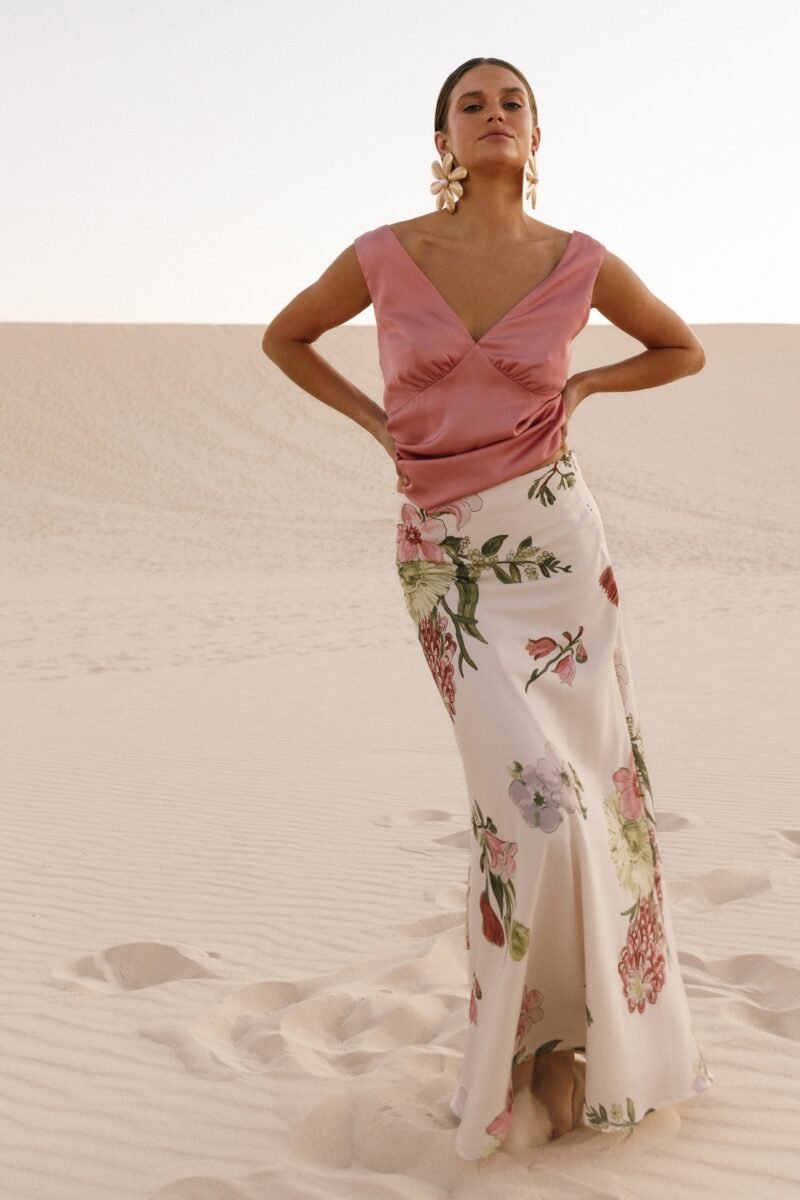 Maxi Skirt - Native Flora