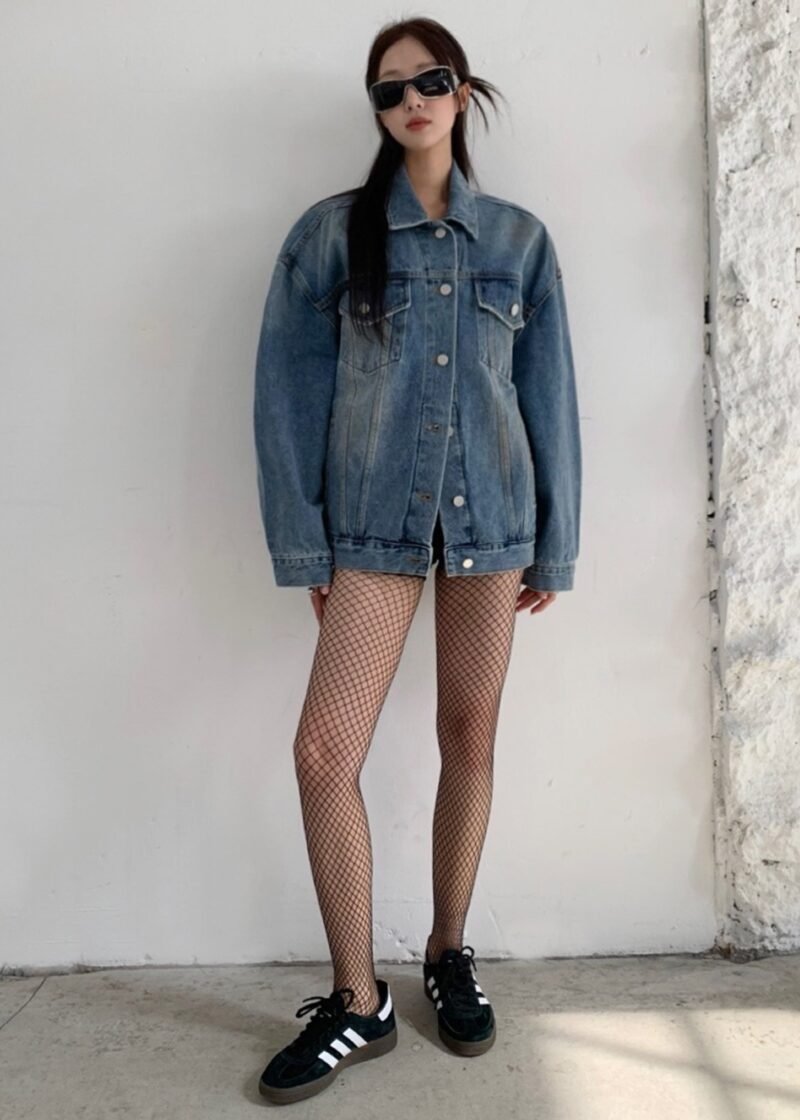 Denim Jacket - Worn Wash - Image 7