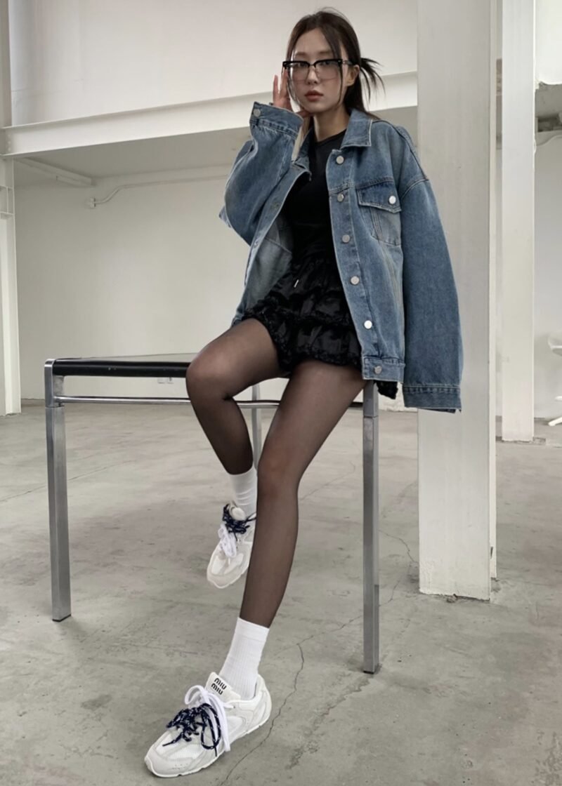 Denim Jacket - Worn Wash - Image 2