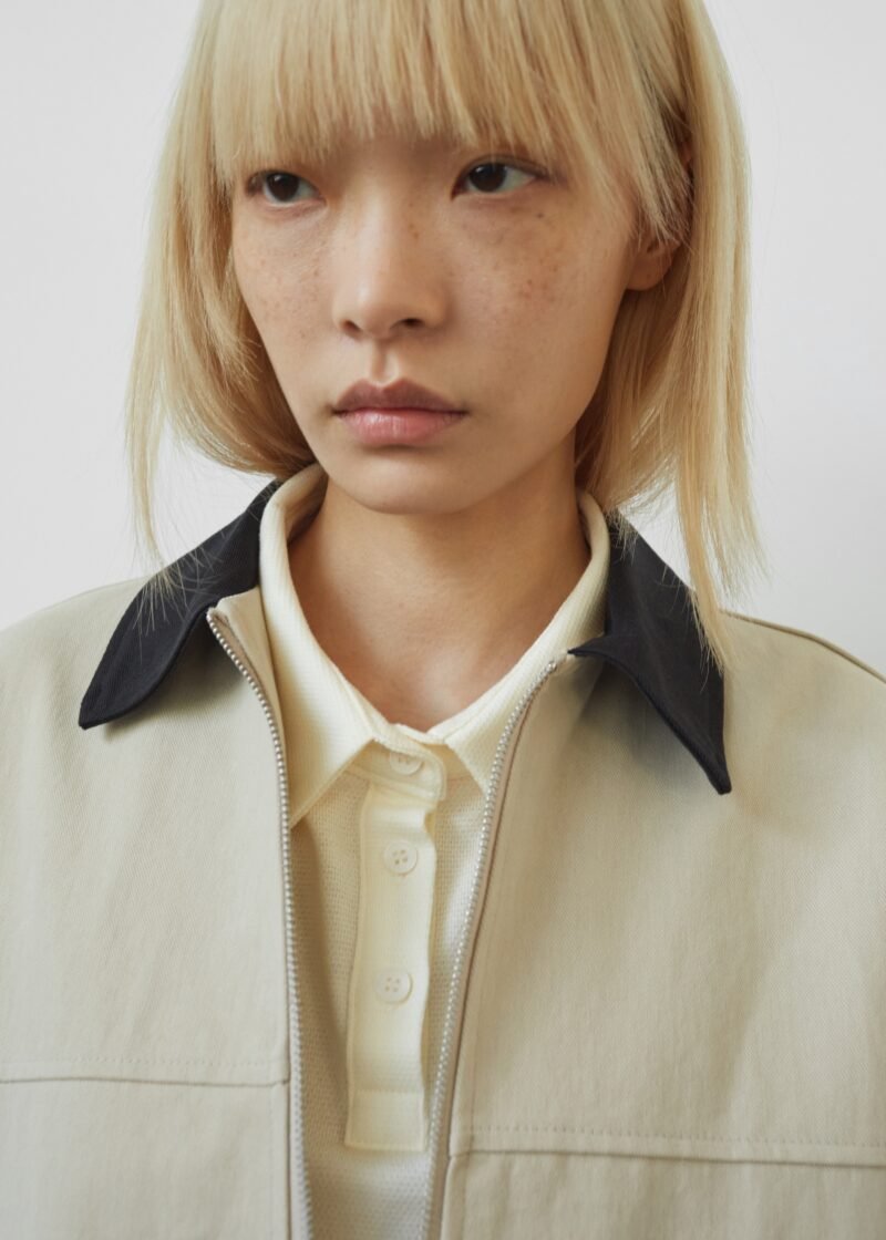 Utility Jacket - Beige - Image 3