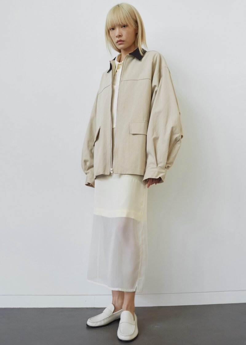 Utility Jacket - Beige - Image 8