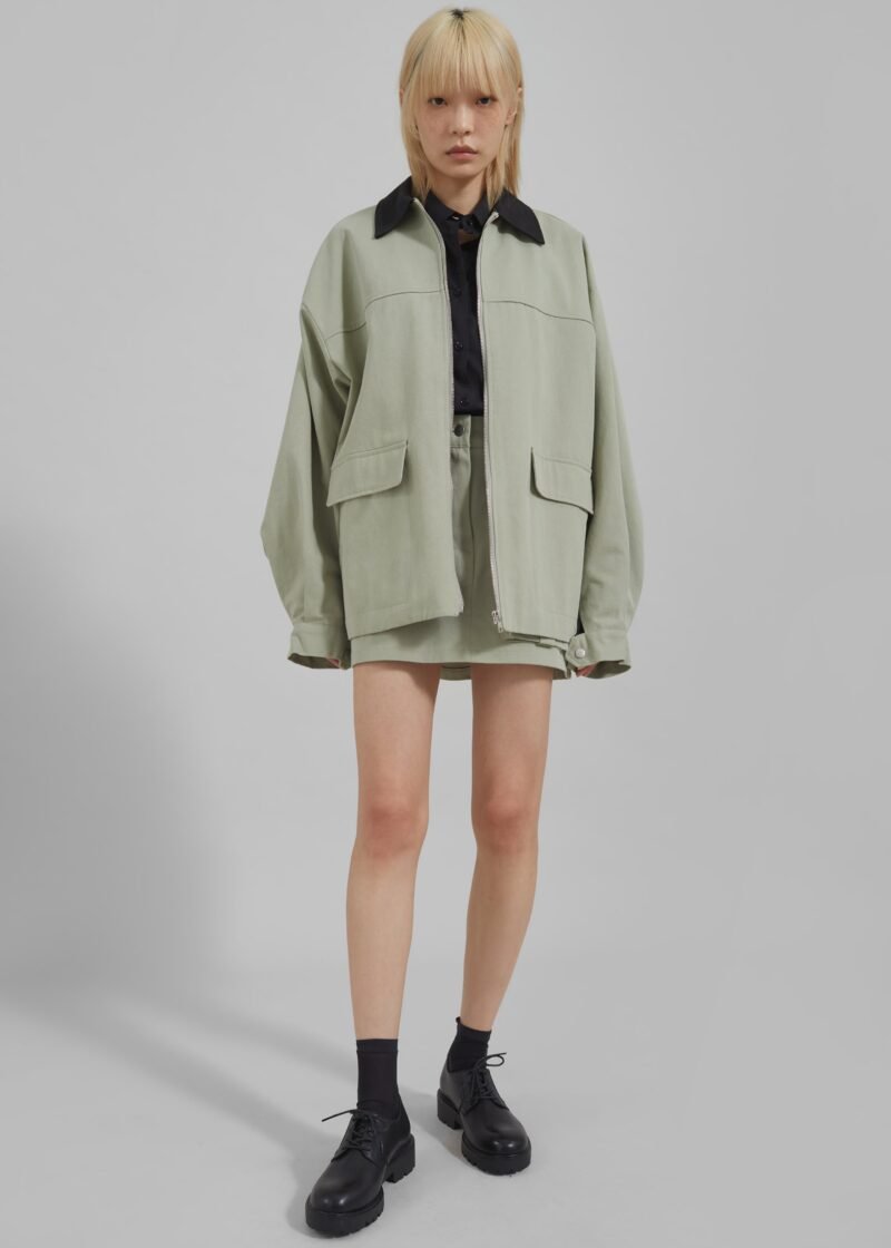 Utility Jacket - Khaki - Image 6
