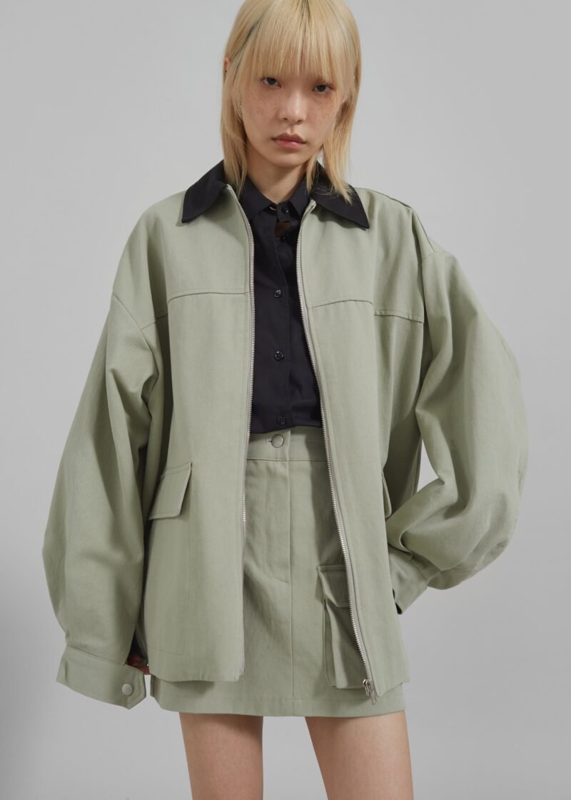 Utility Jacket - Khaki - Image 8