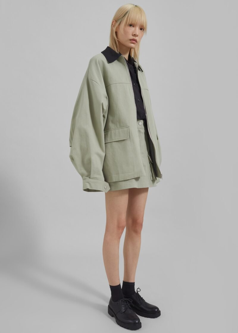Utility Jacket - Khaki - Image 9
