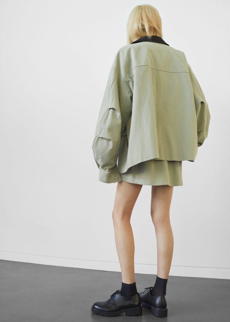 Utility Jacket - Khaki - Image 10