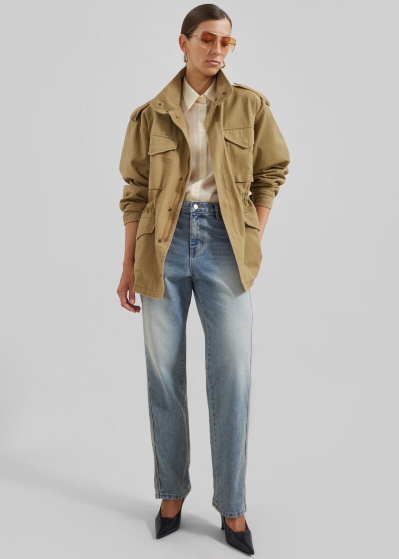 Cargo Jacket - Beige - Image 7