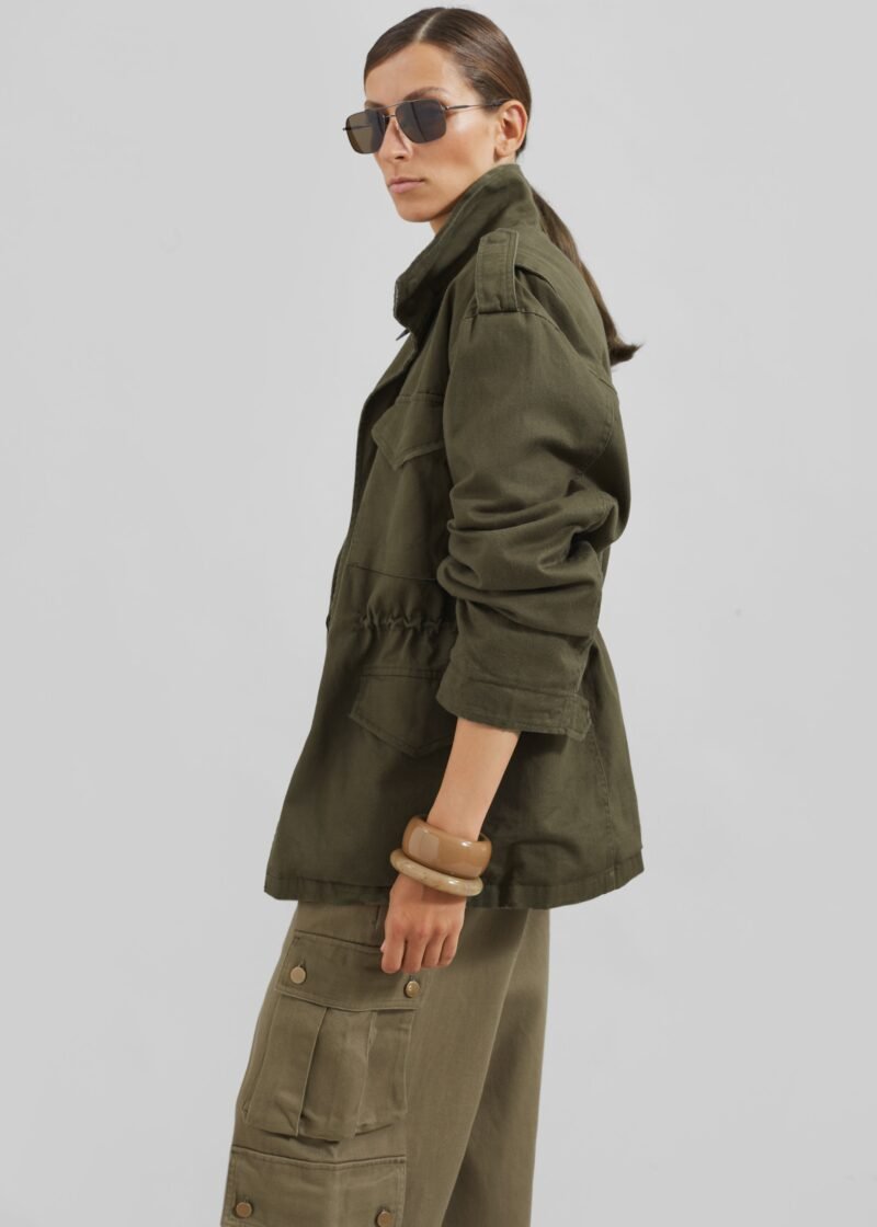 Cargo Jacket - Khaki - Image 6