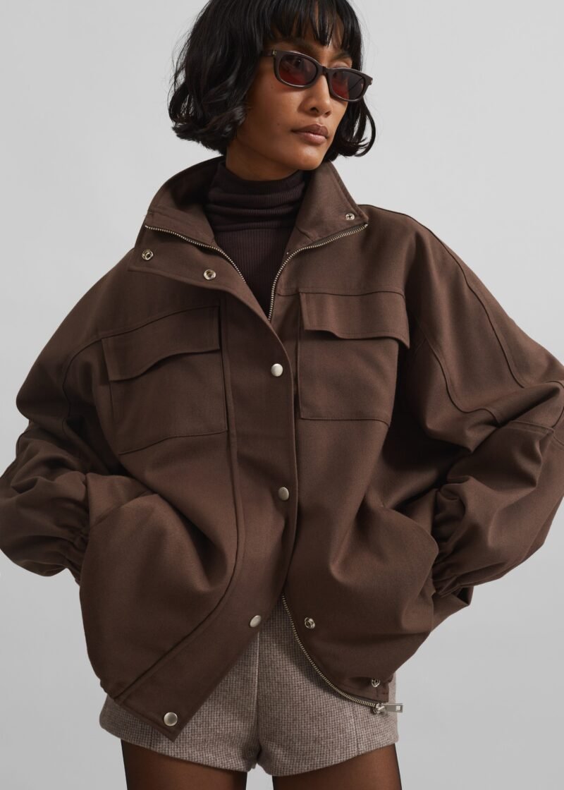 Utility Jacket - Brown