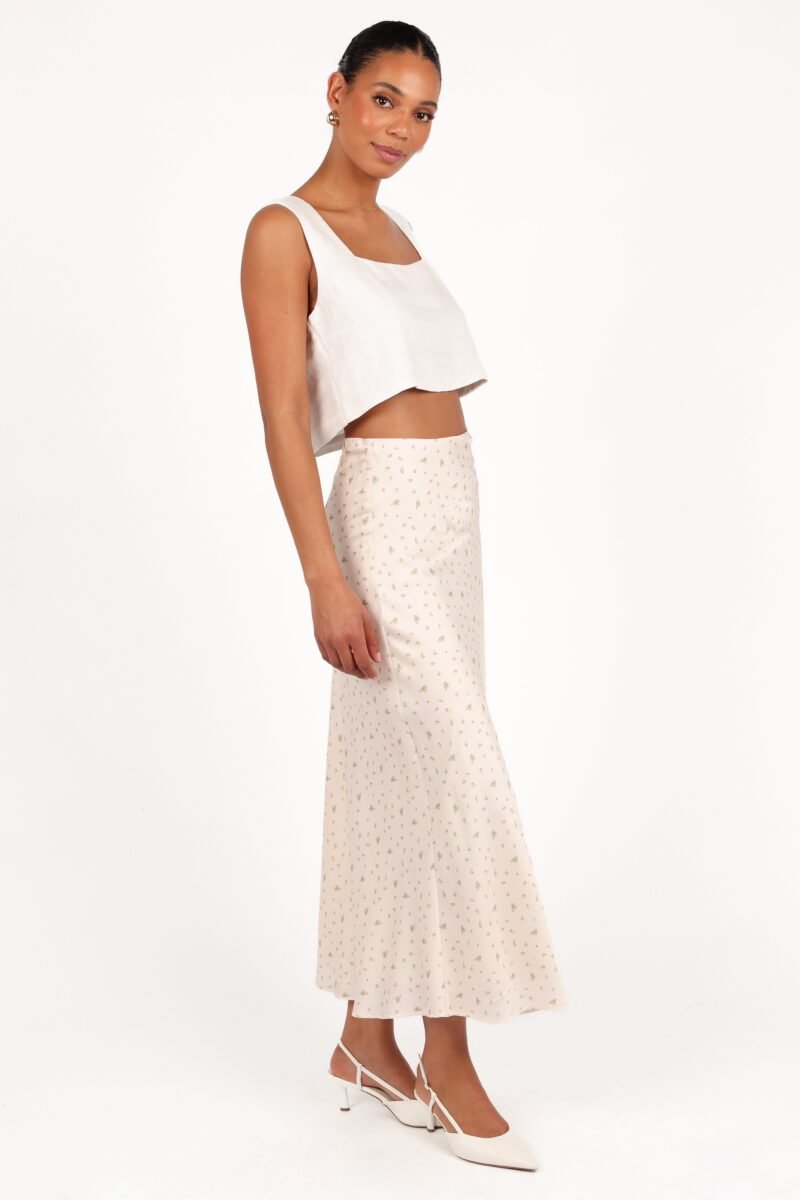 Midi Skirt - Tiny Blooms - Image 4