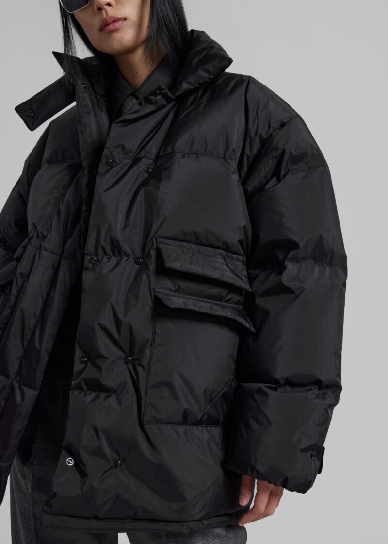 Puffer Jacket - Black - Image 5