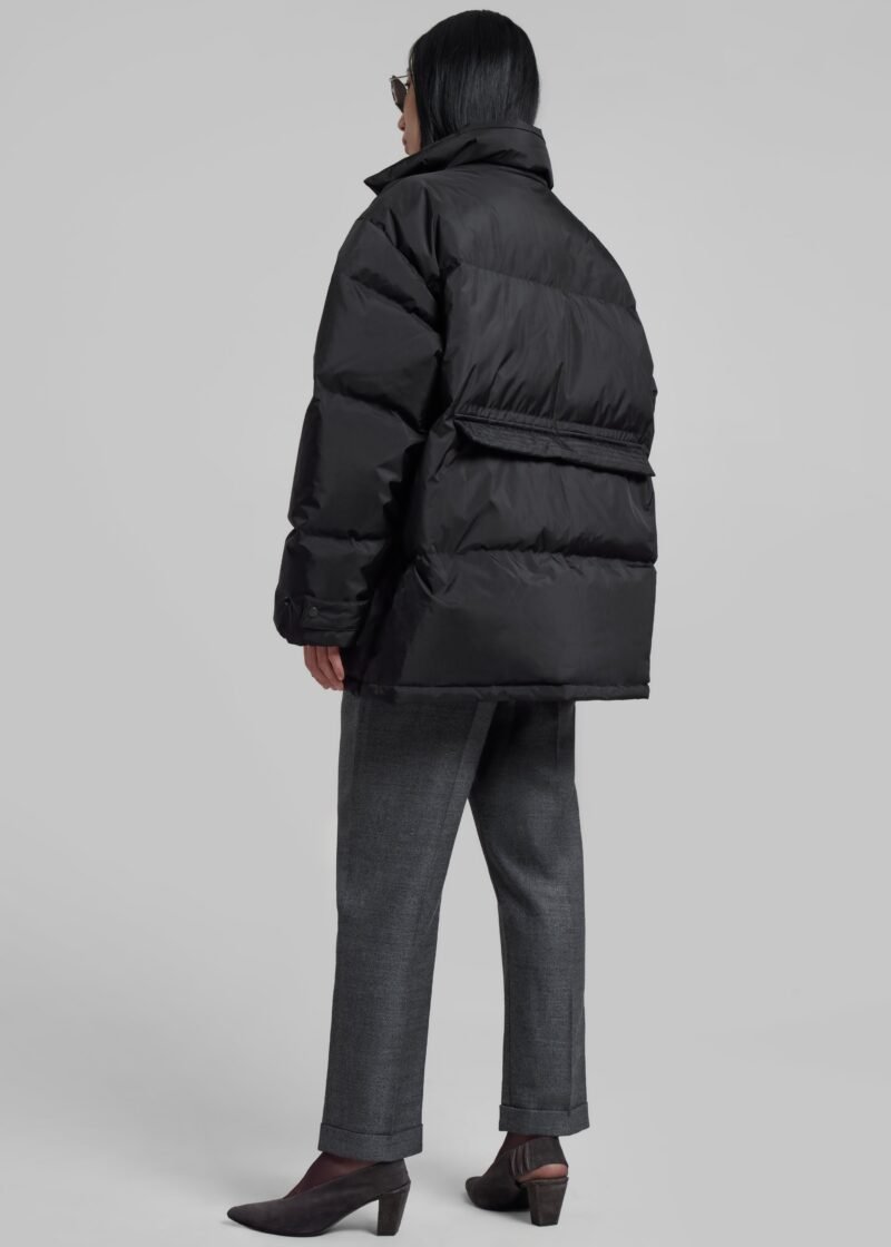 Puffer Jacket - Black - Image 8