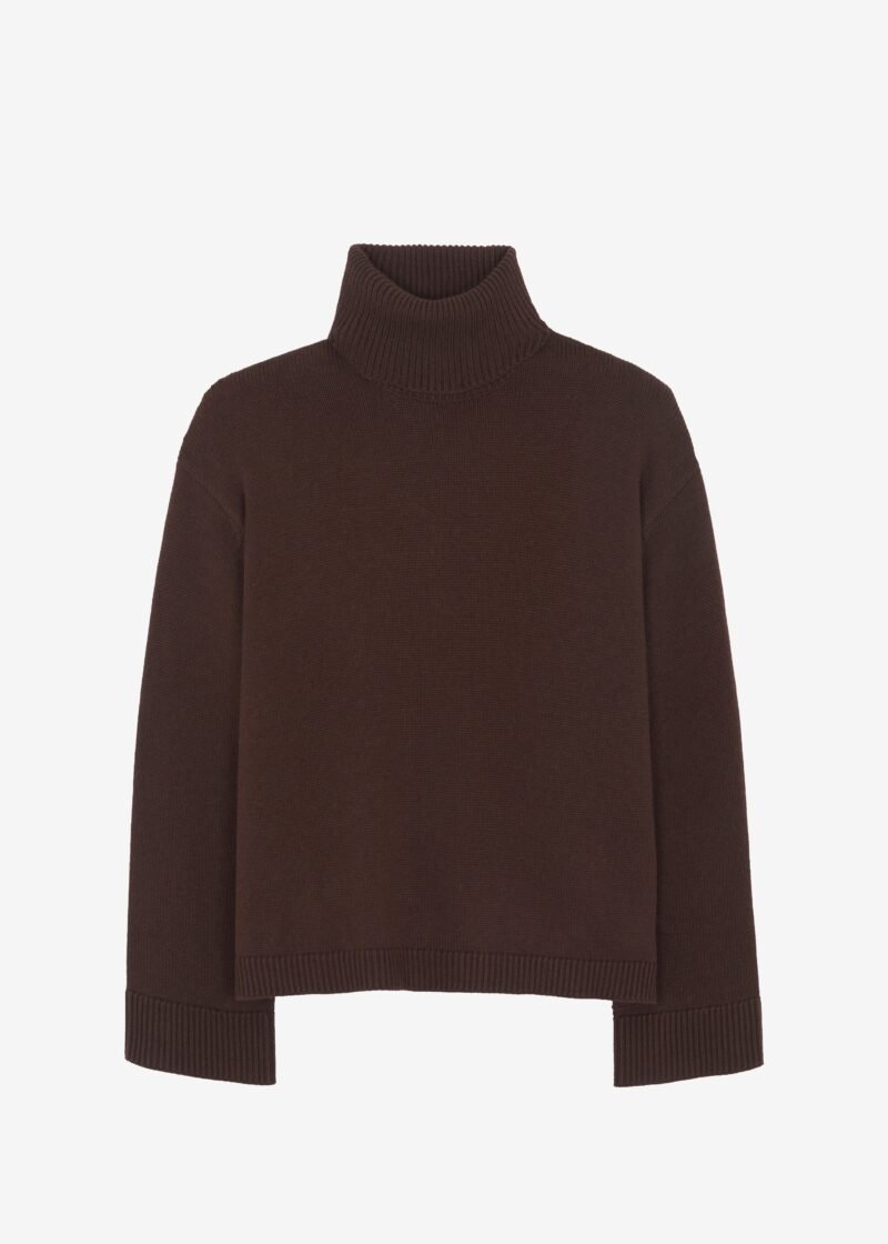 Turtleneck - Brown - Image 10