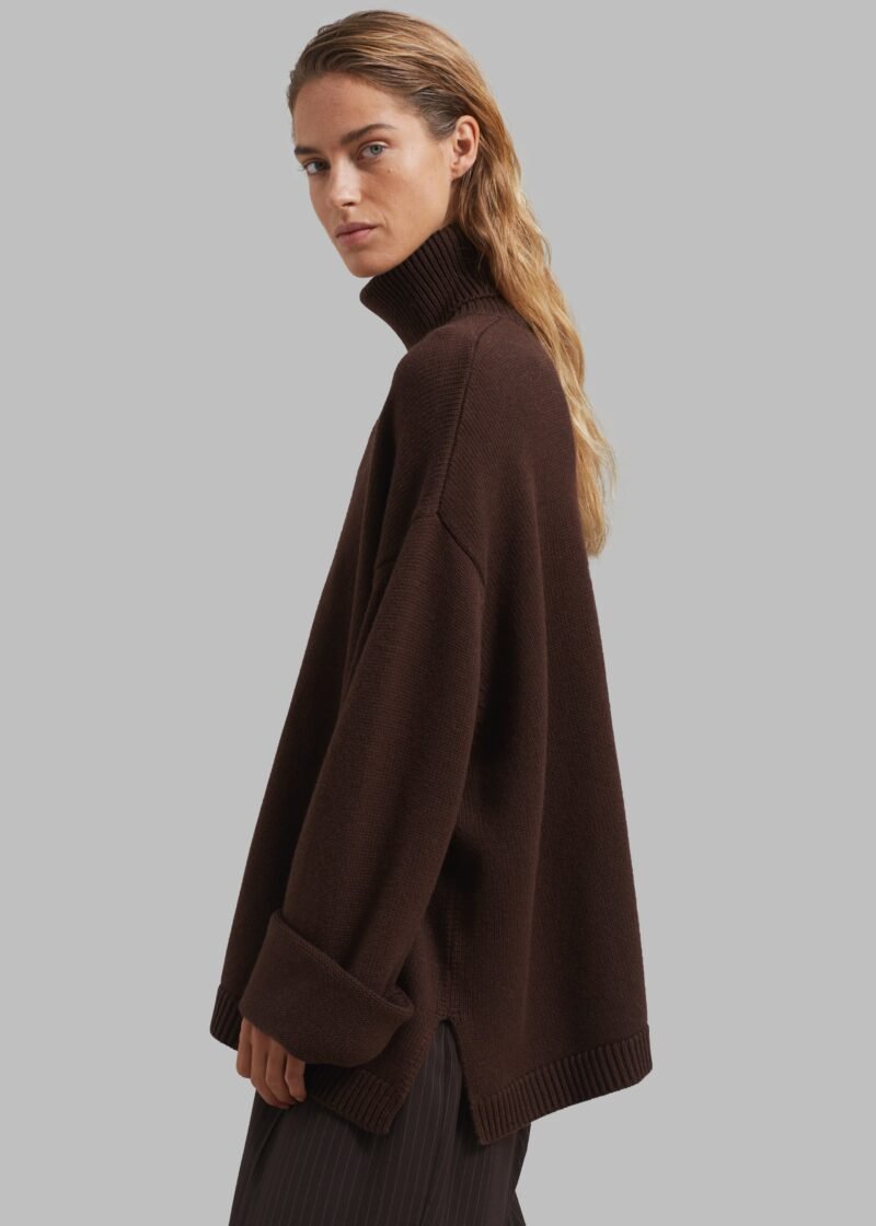 Turtleneck - Brown - Image 6