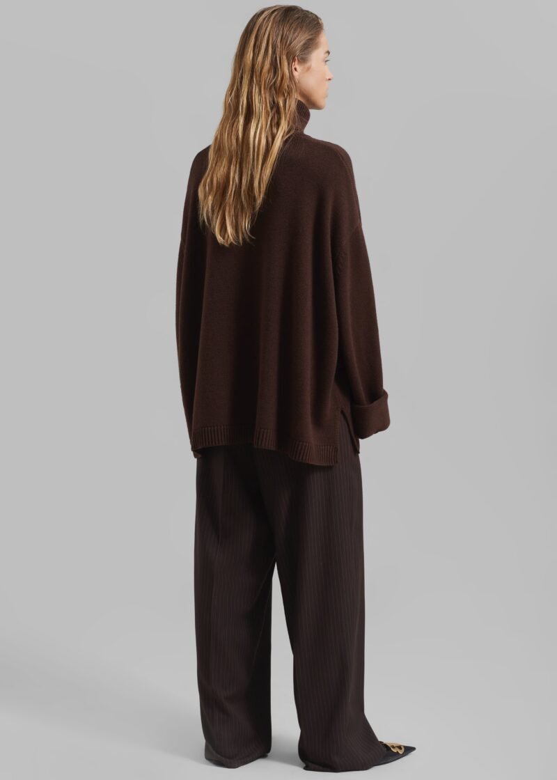 Turtleneck - Brown - Image 9