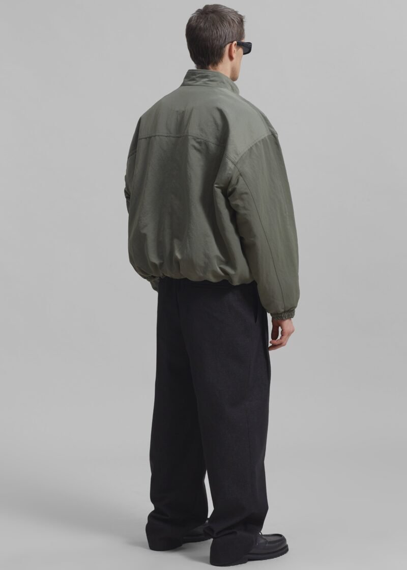 Oversized Jacket - Khaki - Image 12