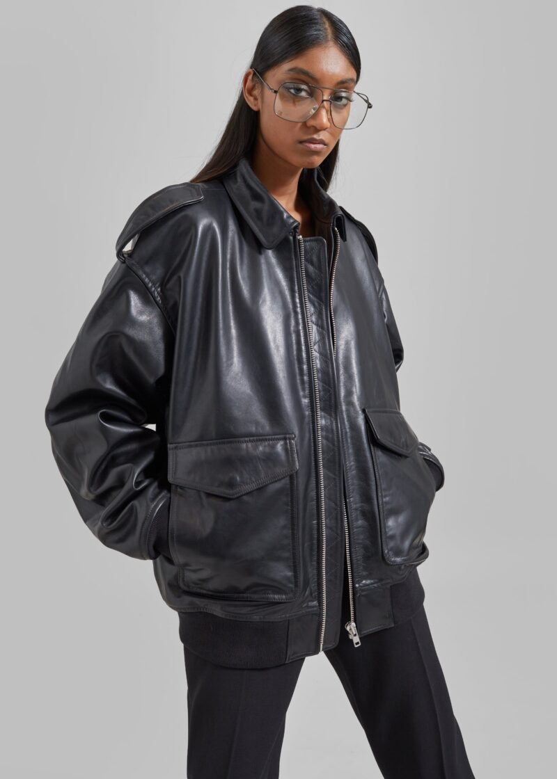 Leather Jacket - Black