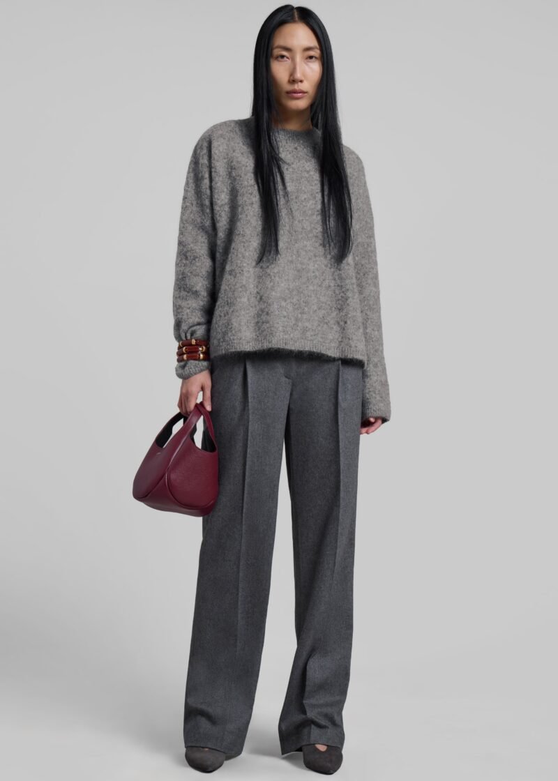 Mohair Sweater - Grey - Image 5