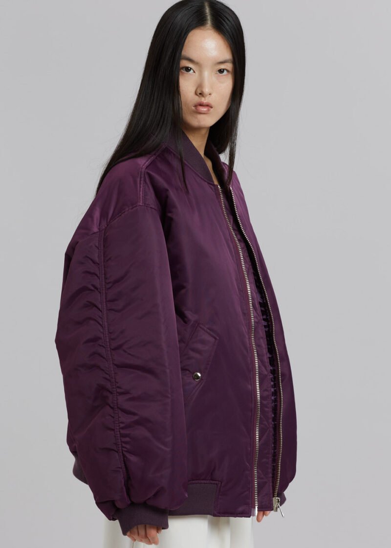 Bomber Jacket - Royal Purple