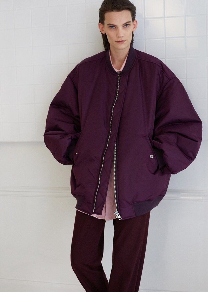 Bomber Jacket - Royal Purple - Image 6