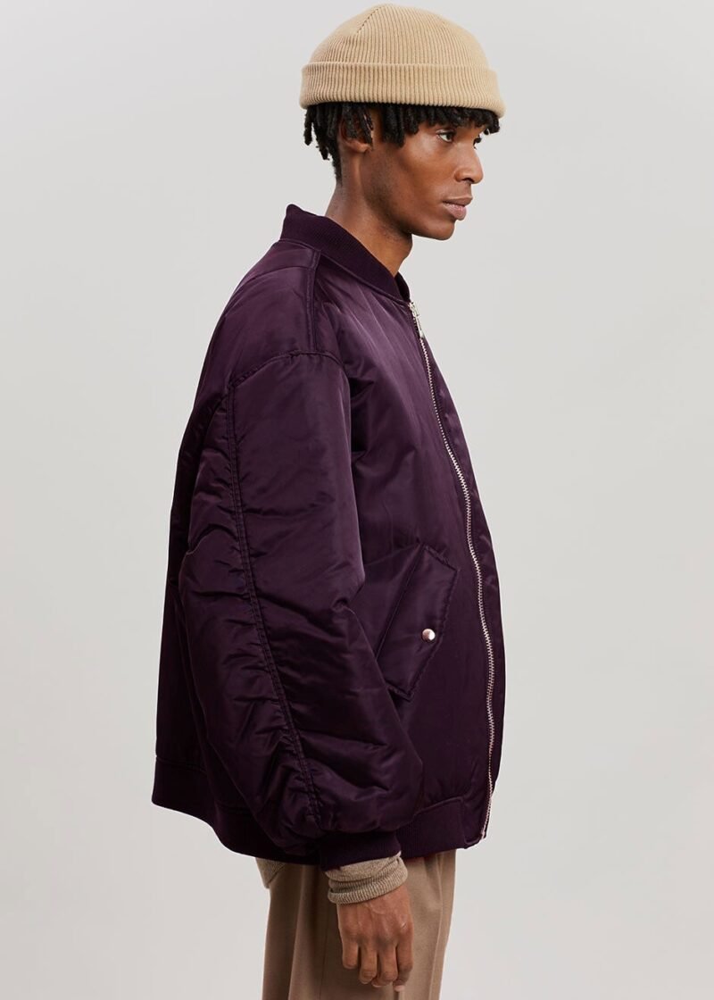 Bomber Jacket - Royal Purple - Image 14