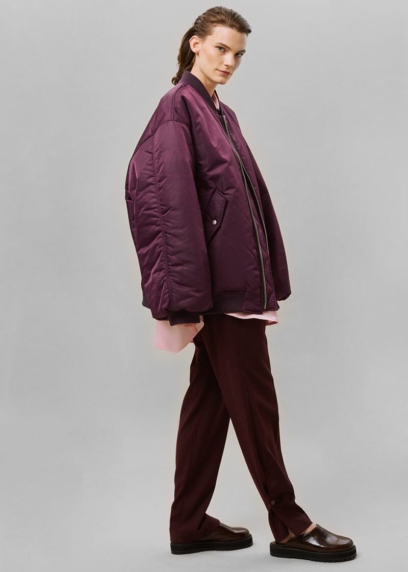 Bomber Jacket - Royal Purple - Image 13