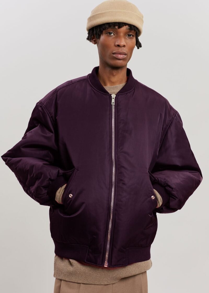 Bomber Jacket - Royal Purple - Image 8