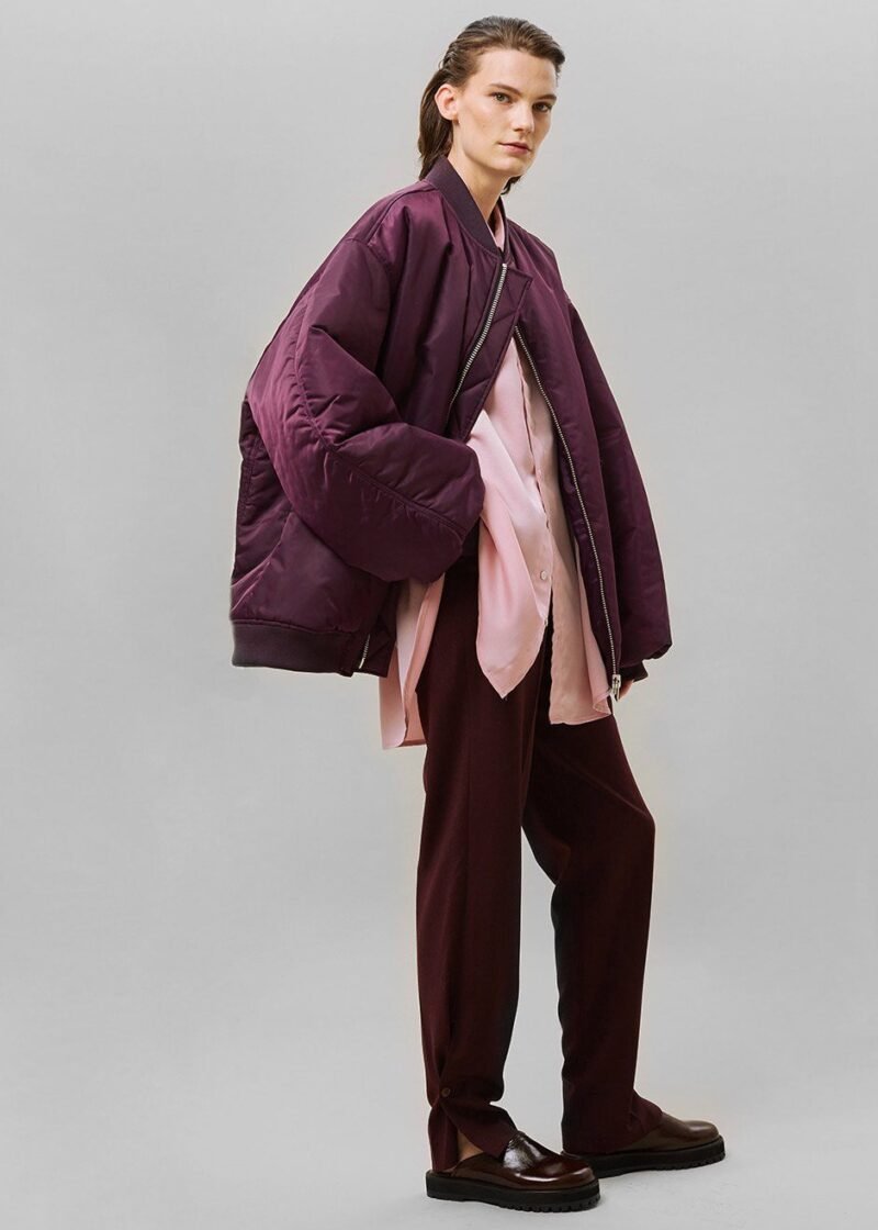 Bomber Jacket - Royal Purple - Image 4