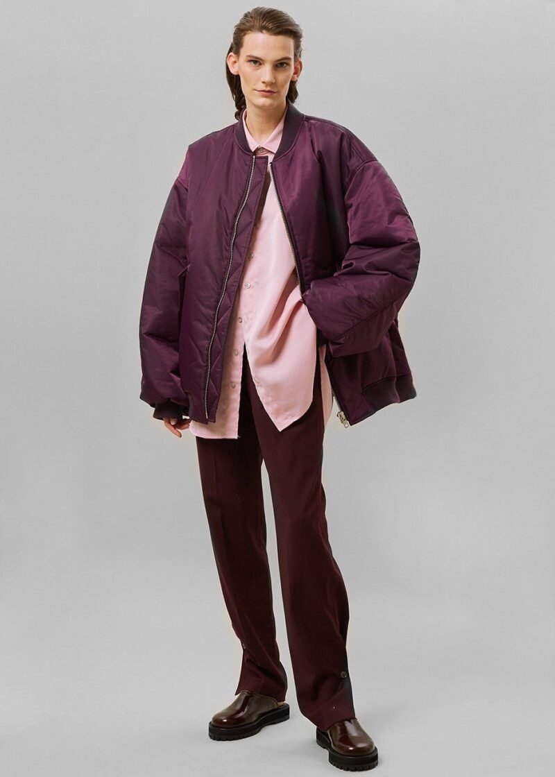 Bomber Jacket - Royal Purple - Image 5