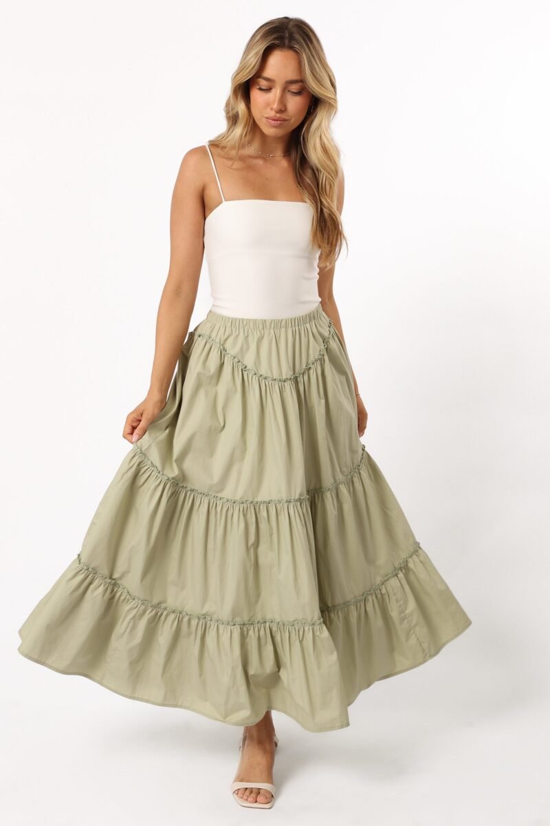 Midi Skirt - Pistachio