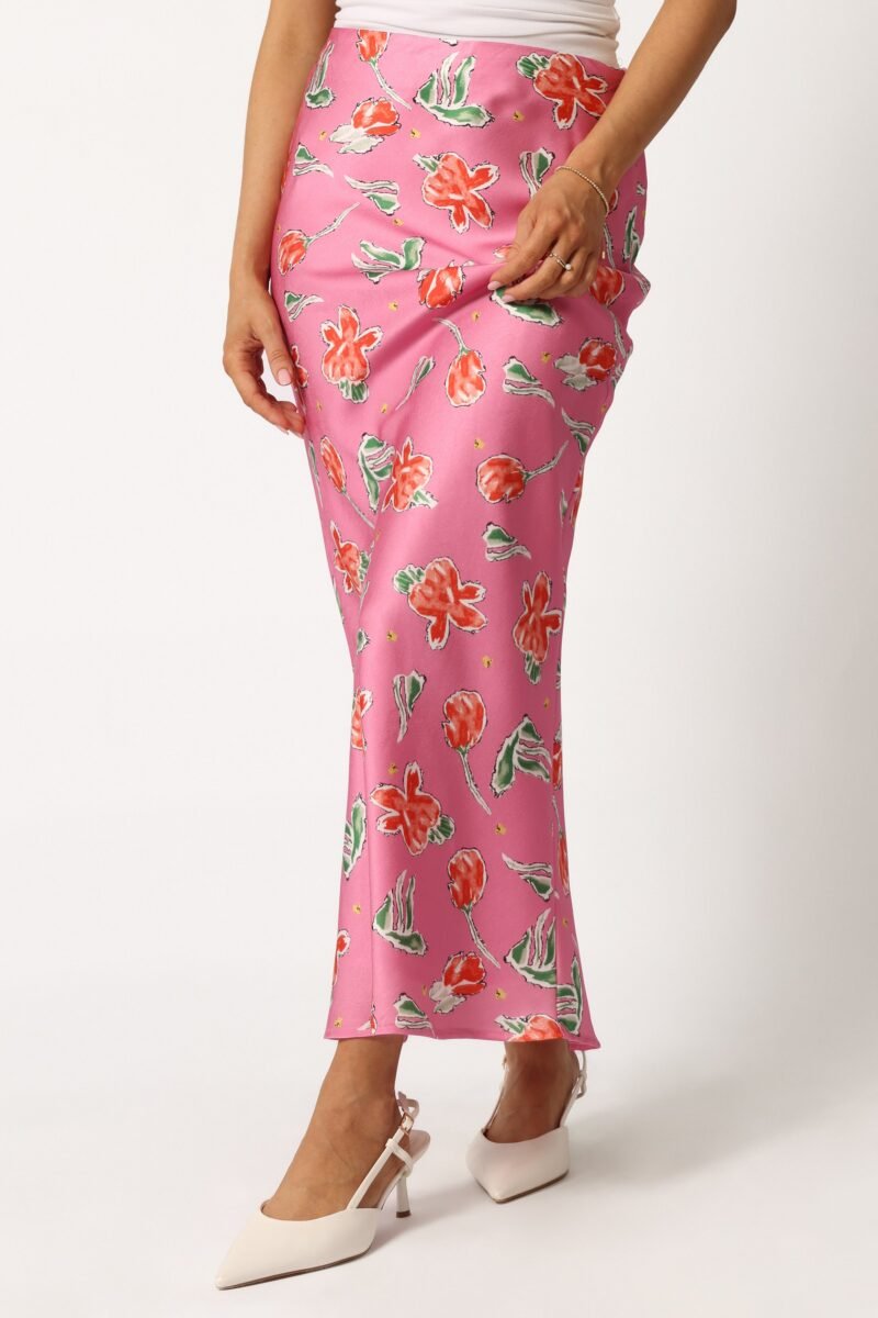 Midi Skirt - Pink - Image 2
