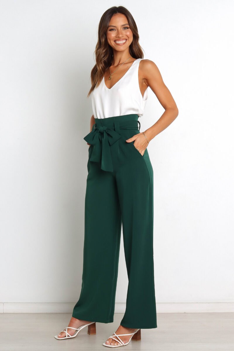 Pants - Emerald Green - Image 3