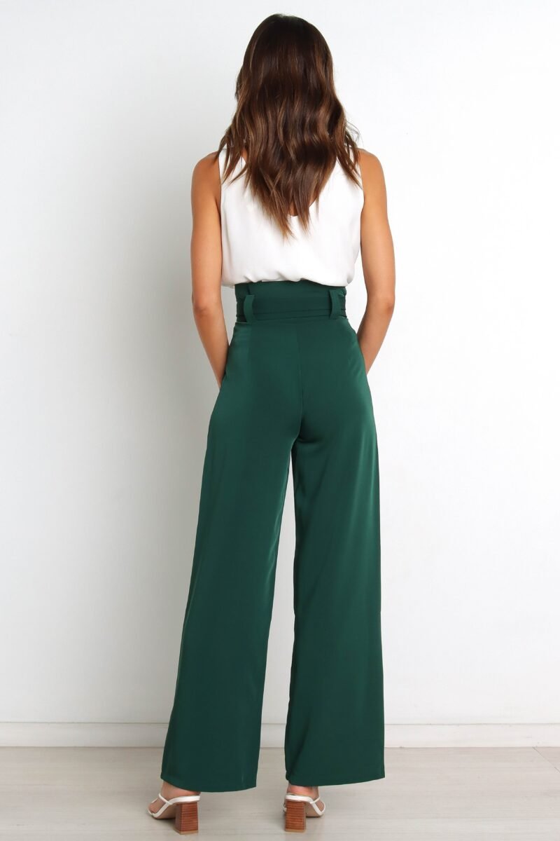 Pants - Emerald Green - Image 4
