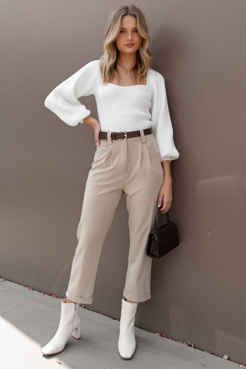 Pants - Beige